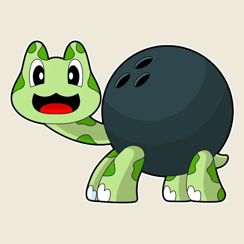 Tortue Bowling Boule de bowling