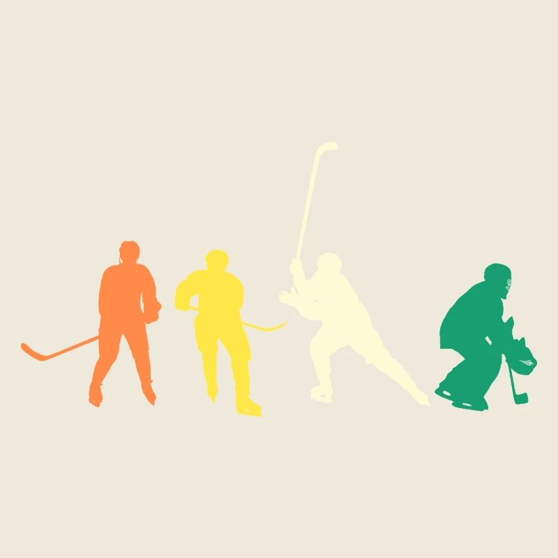 Eishockeyspieler Evolution Eishockey