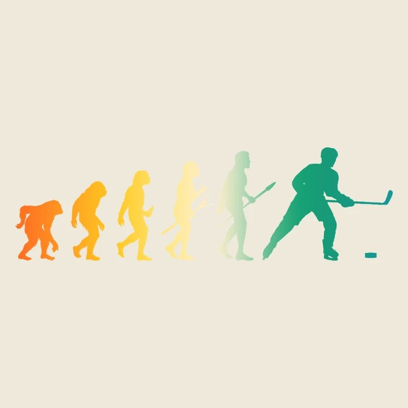 Eishockeyspieler Evolution Eishockey