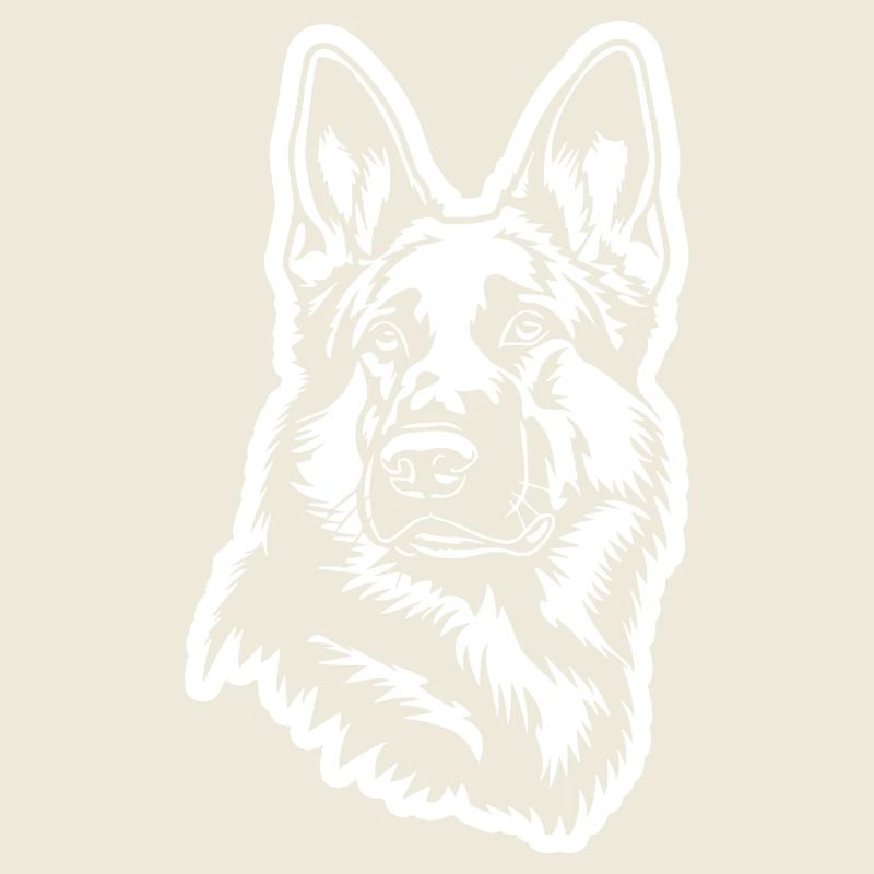 Schäferhund Hund Hundekopf
