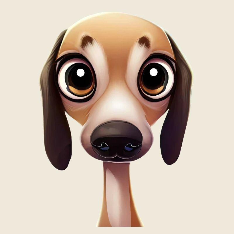 Anmutige Windhund-Pose