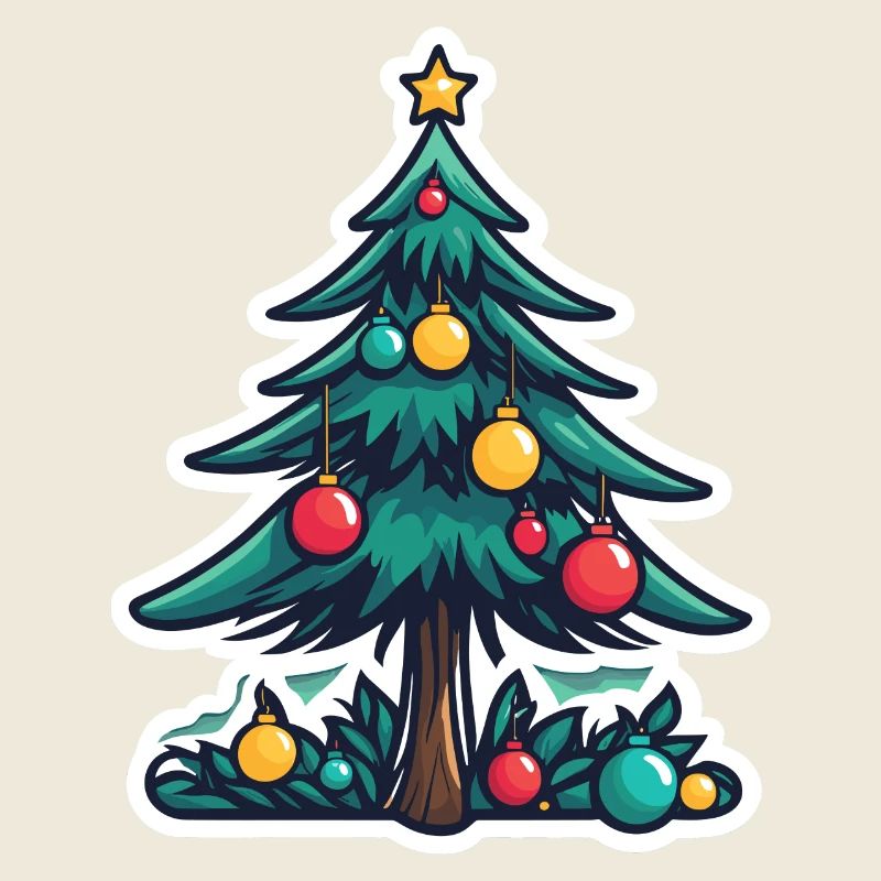 Weihnachtsbaum Weihnachten Zeichnung
