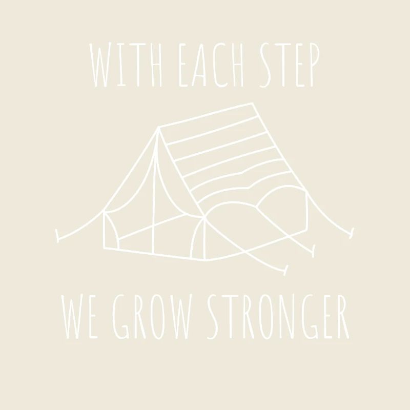 À chaque pas, nous devenons plus forts Aventure scoute