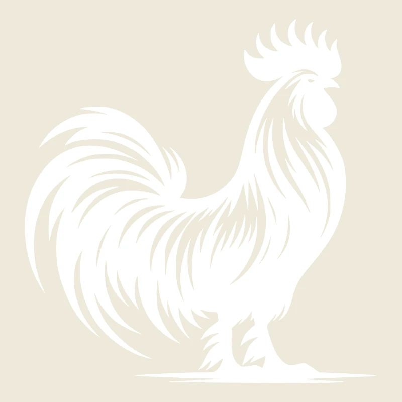 Elegant pedigree with large comb