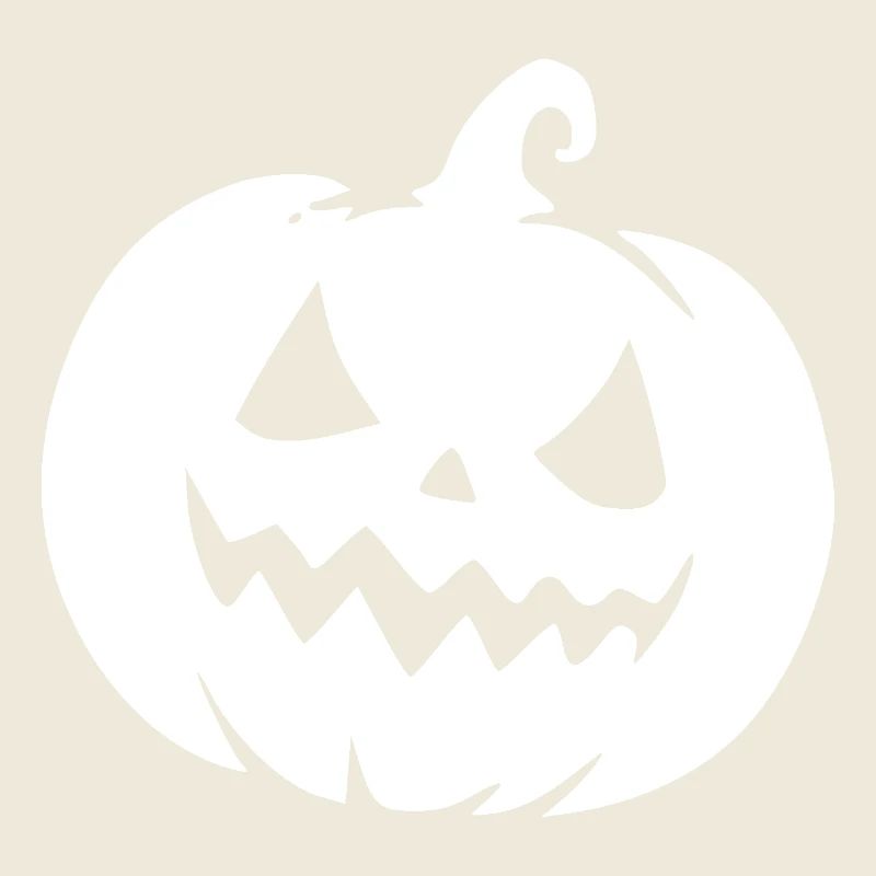 Naughty magic pumpkin lantern with a cheeky grin