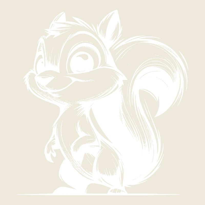 Grinsendes kleines Baby Eichhörnchen