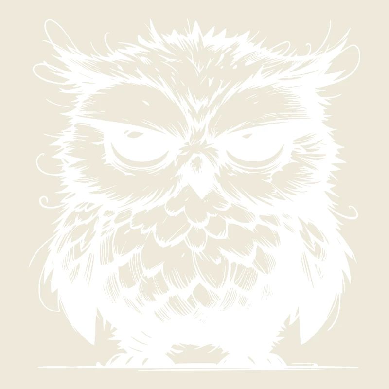 Donnez du café au hibou - sinon ce sera effrayant