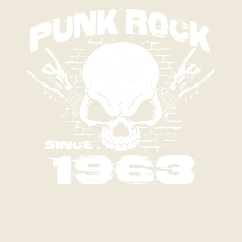 Punk Rock Since 1963 - Skull Rock Hands 61st