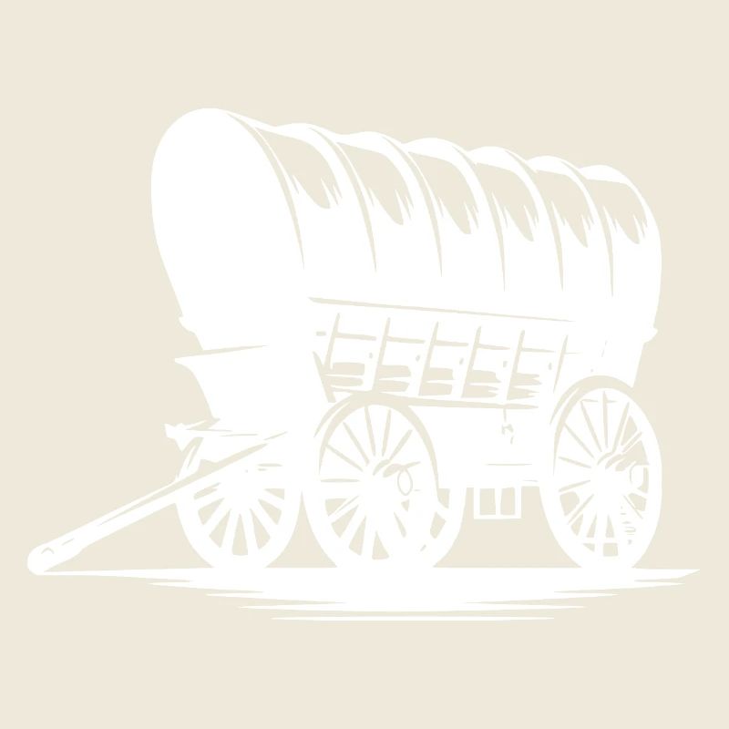 Chariot couvert de calèche