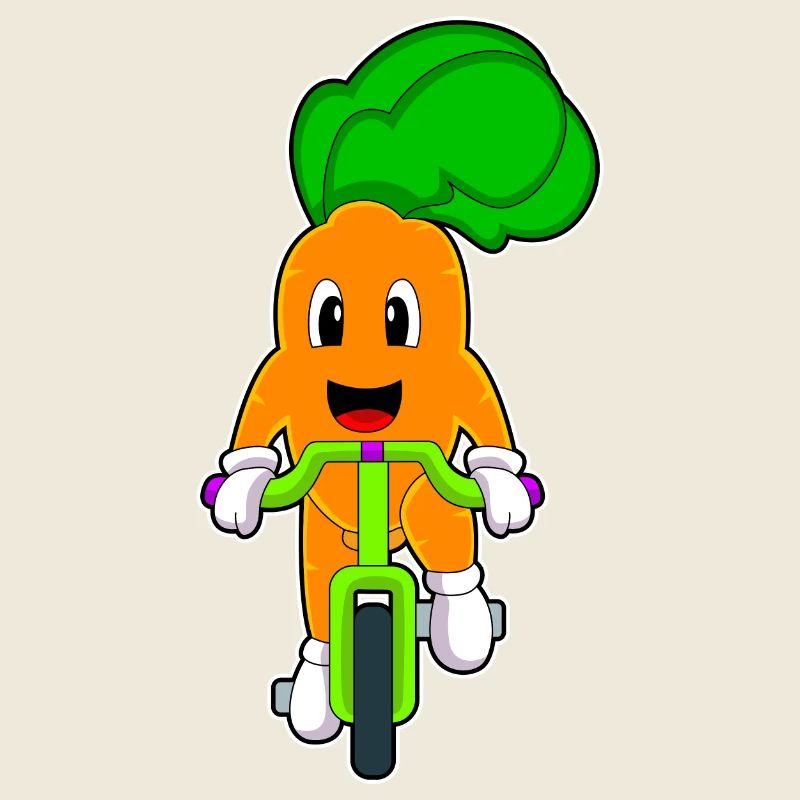 Karotte Fahrrad