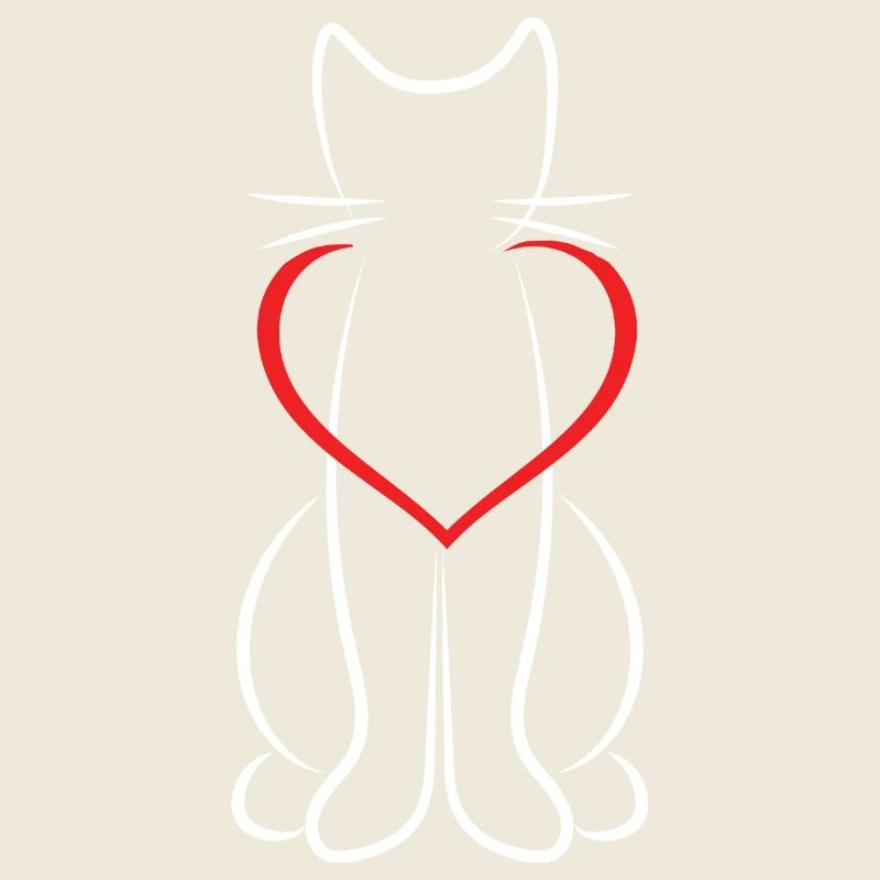 J'aime le chat, Chat et amour simple
