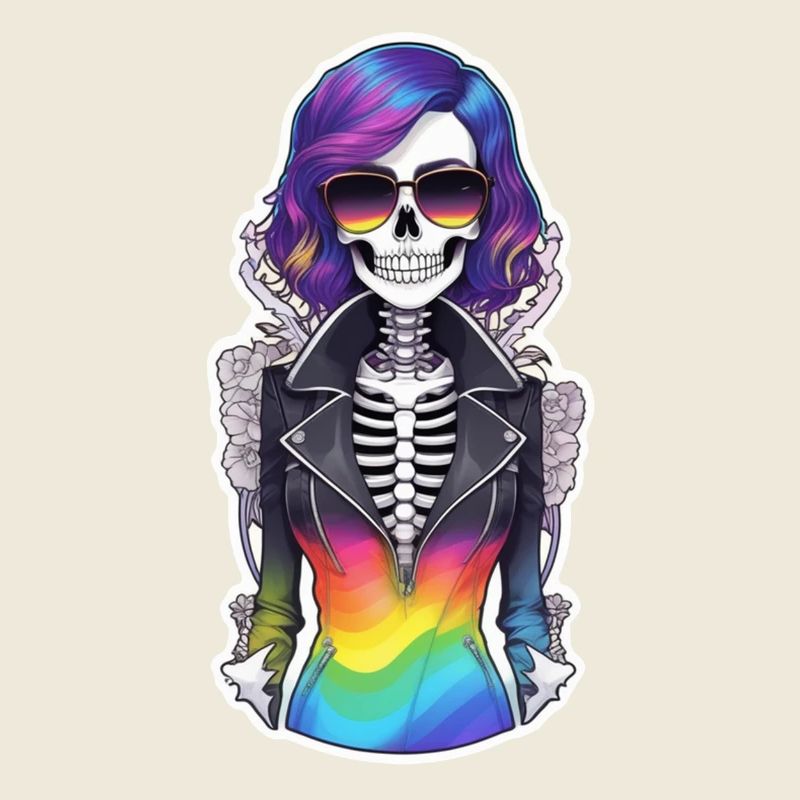 halloween - rock et arc en ciel