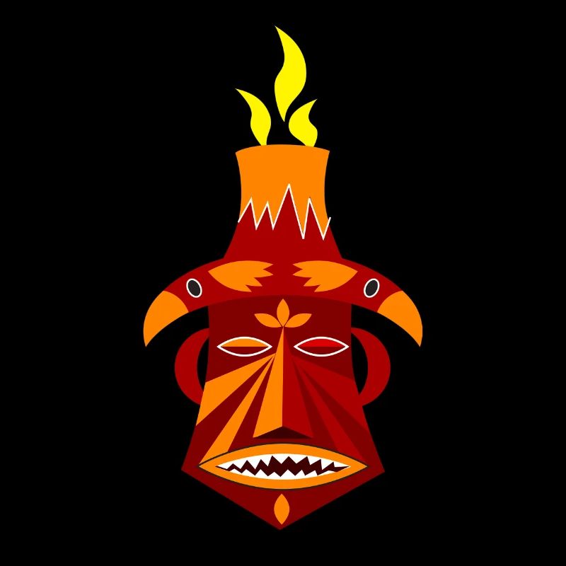 Tiki God Head