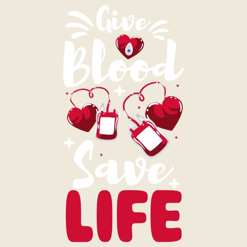 Blutspender Helfen Sozial