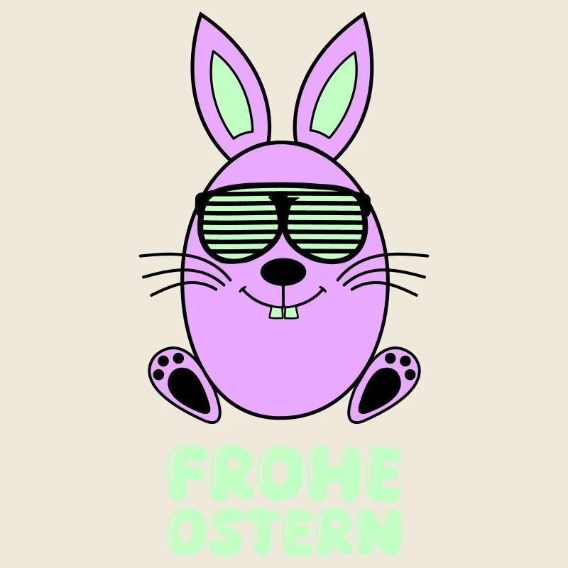 frohe ostern hase 1