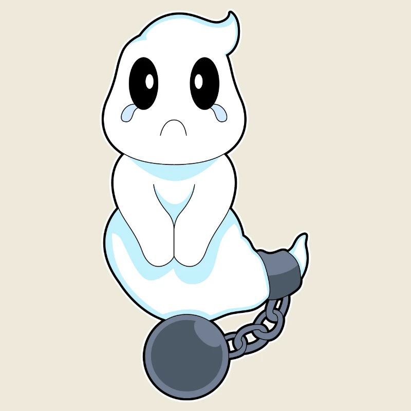 Ghost Halloween Prisoner