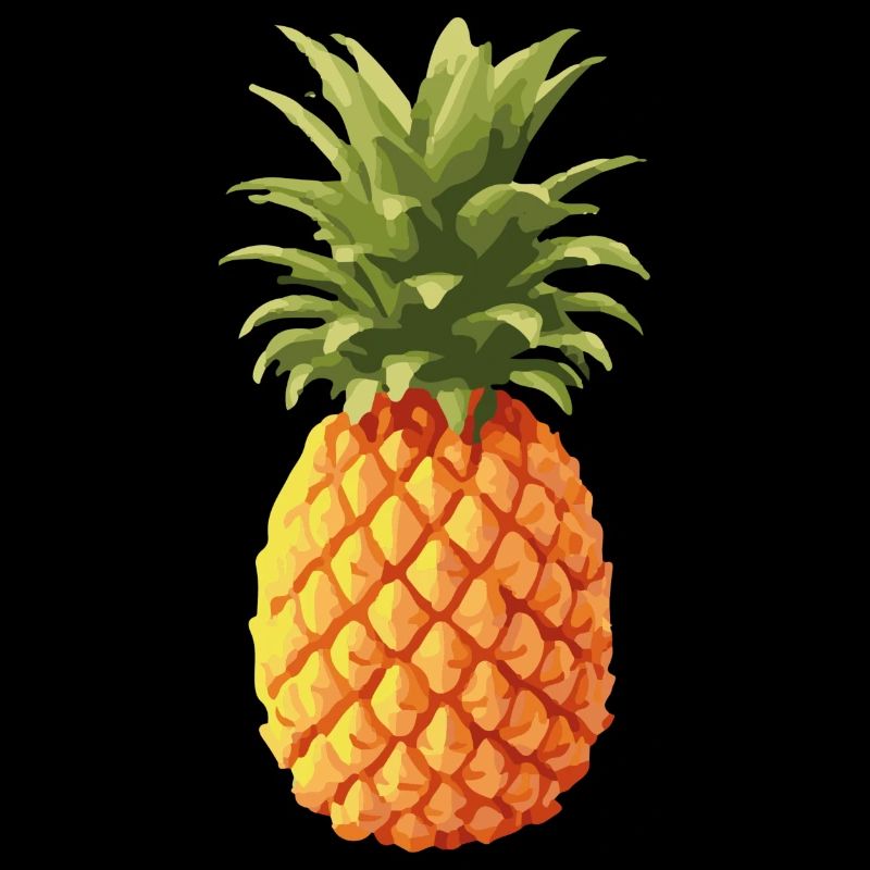 Ananas coloré