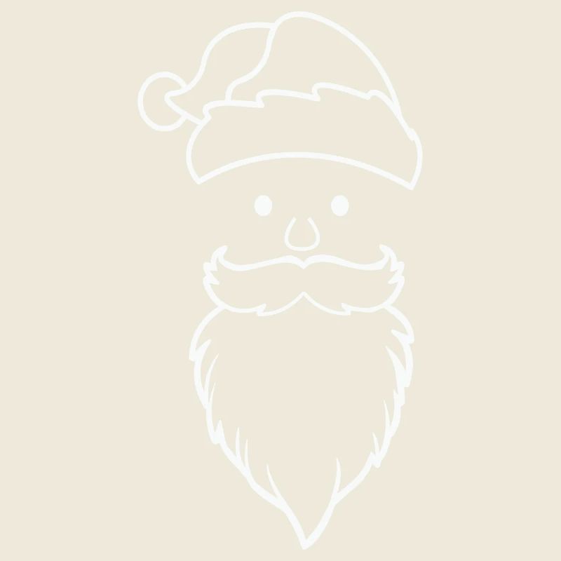 Visage du Père Noël