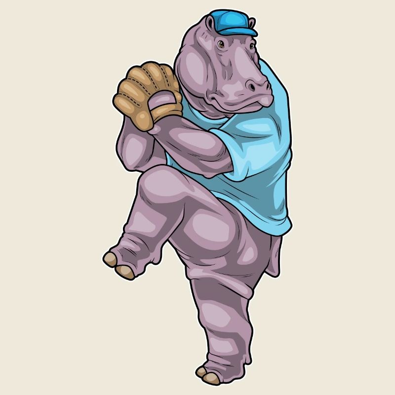Hippopotamus Gant de baseball