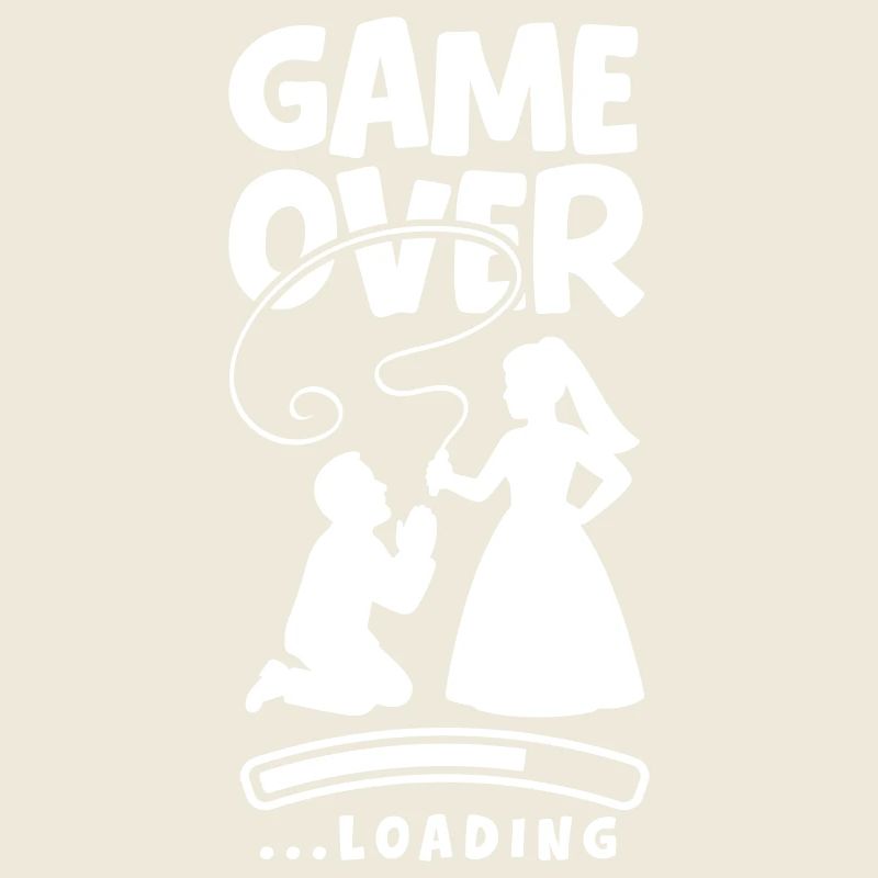Game Over Wedding Couple