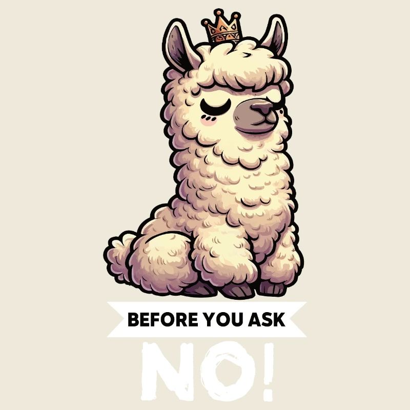 Before You Ask No Alpaka lamas Alpakabesitzer 