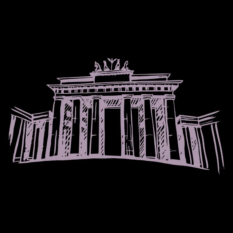 Porte de Brandebourg de Berlin