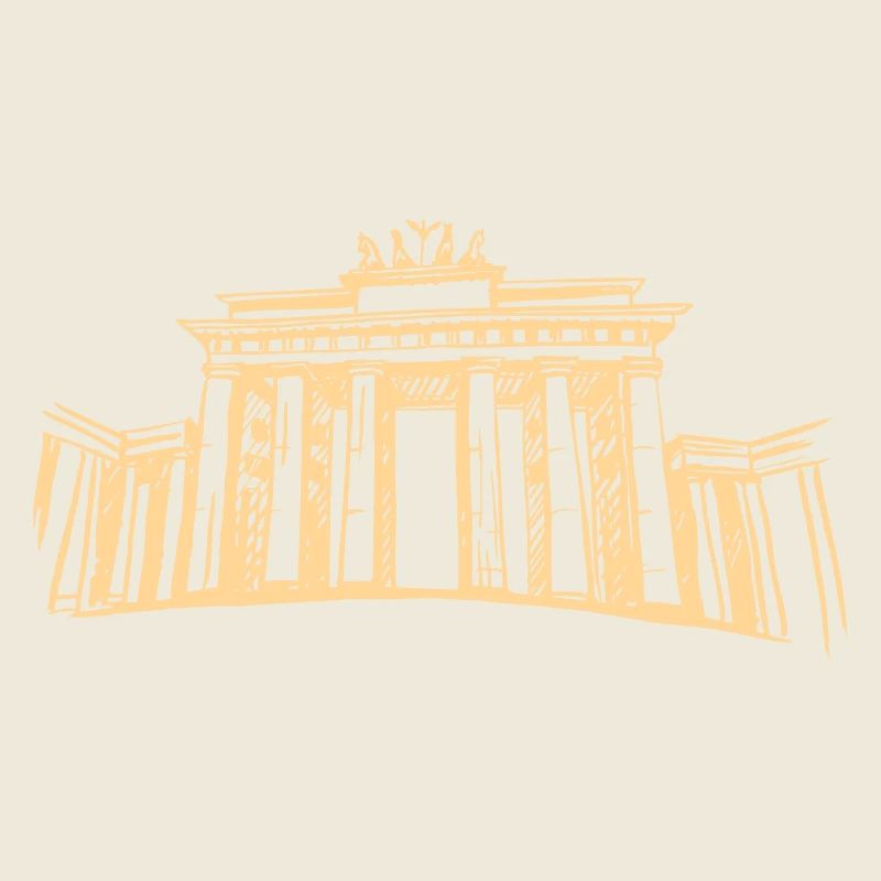 Porte de Brandebourg de Berlin