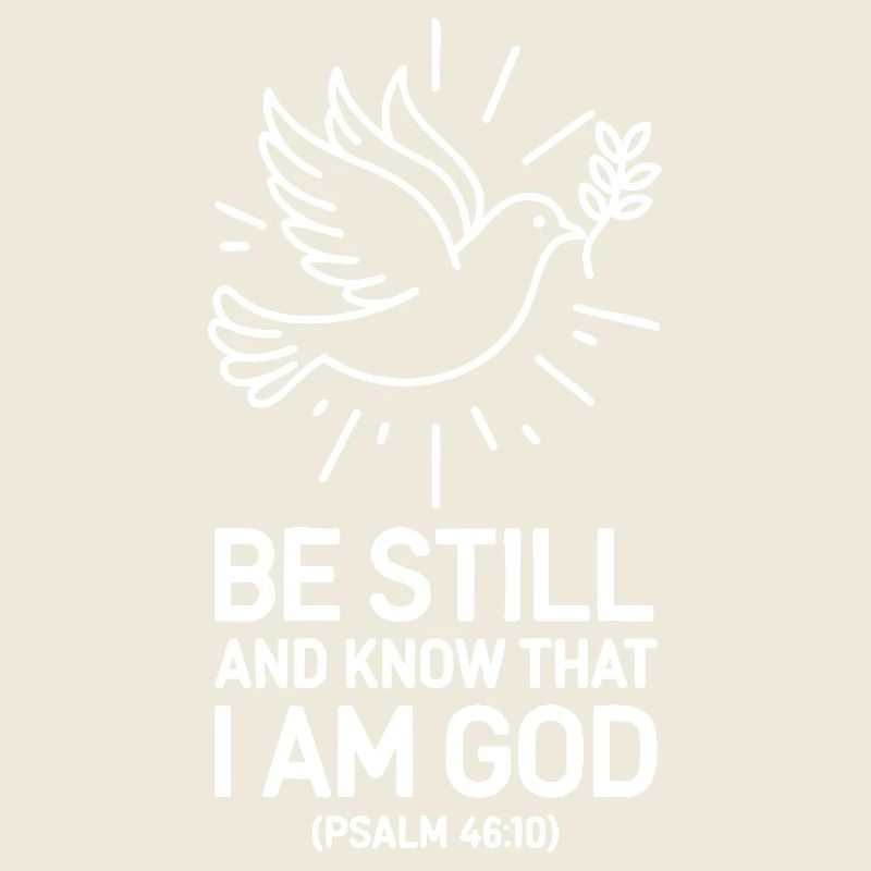 Be still and know that I’m god