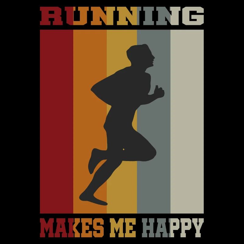 Courir me rend heureux