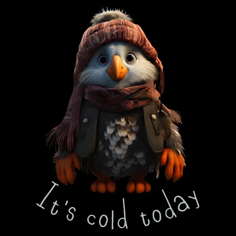 It's cold today