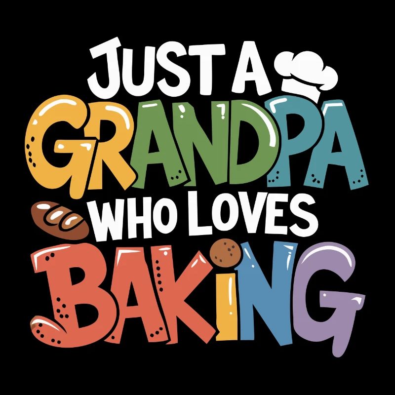 Opa ist Bäcker unser Opa backt gerne