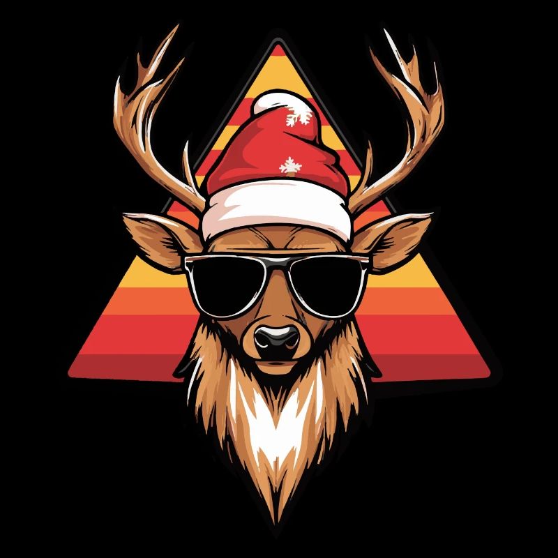 Cerf Noël Cool