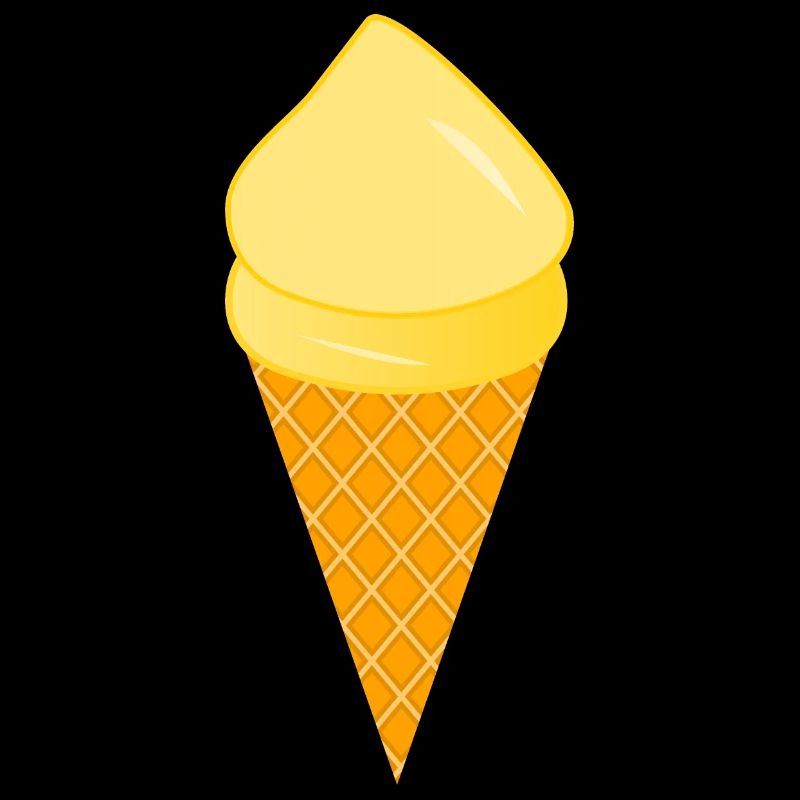 Crème glacée Crème glacée à la vanille