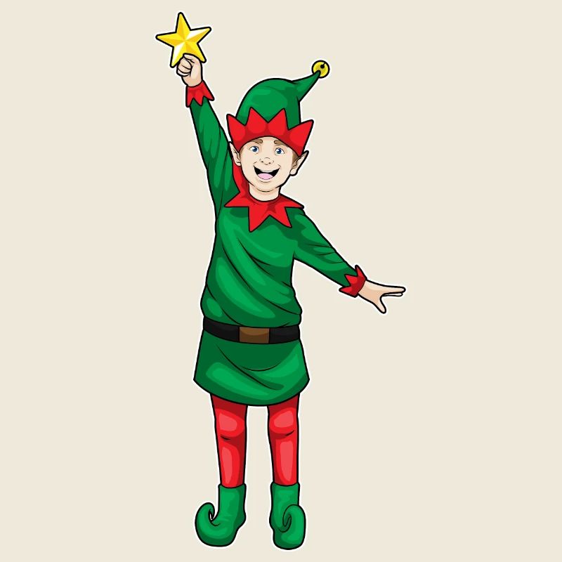 Elfen Weihnachten Weihnachtsstern