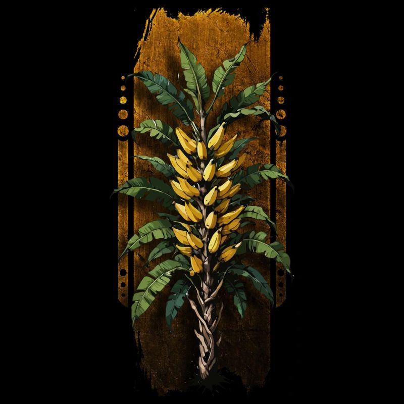 Majesté tropicale : Bananier