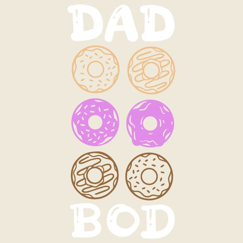 Dad Bod Donut Sixpack