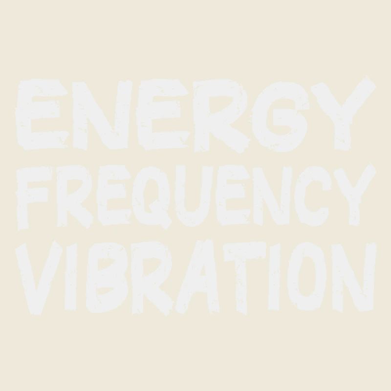Énergie Fréquence Vibration Texte Art