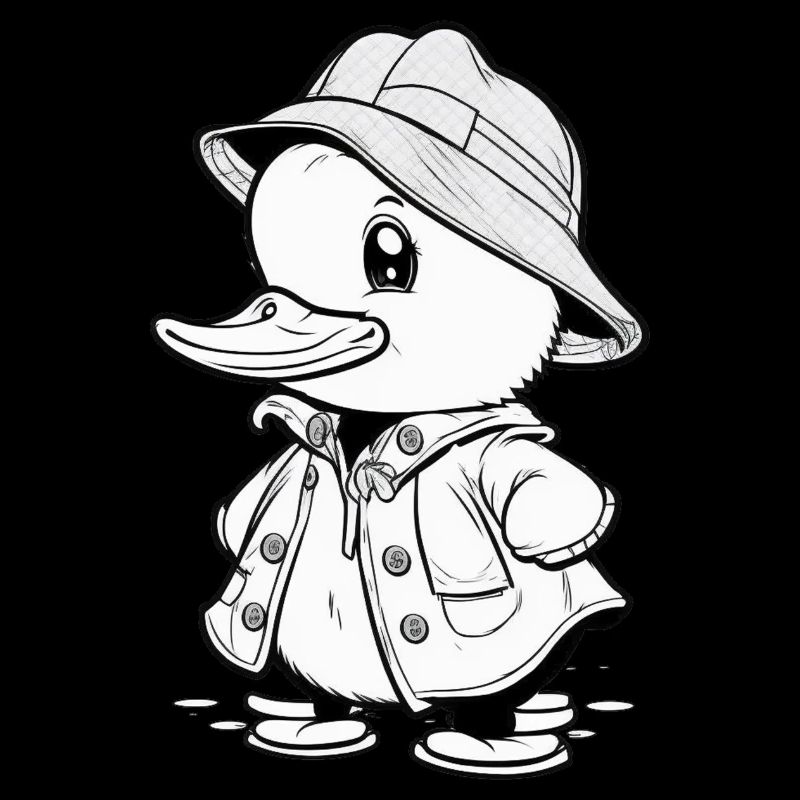 Dapper Duck - Ready for Adventure