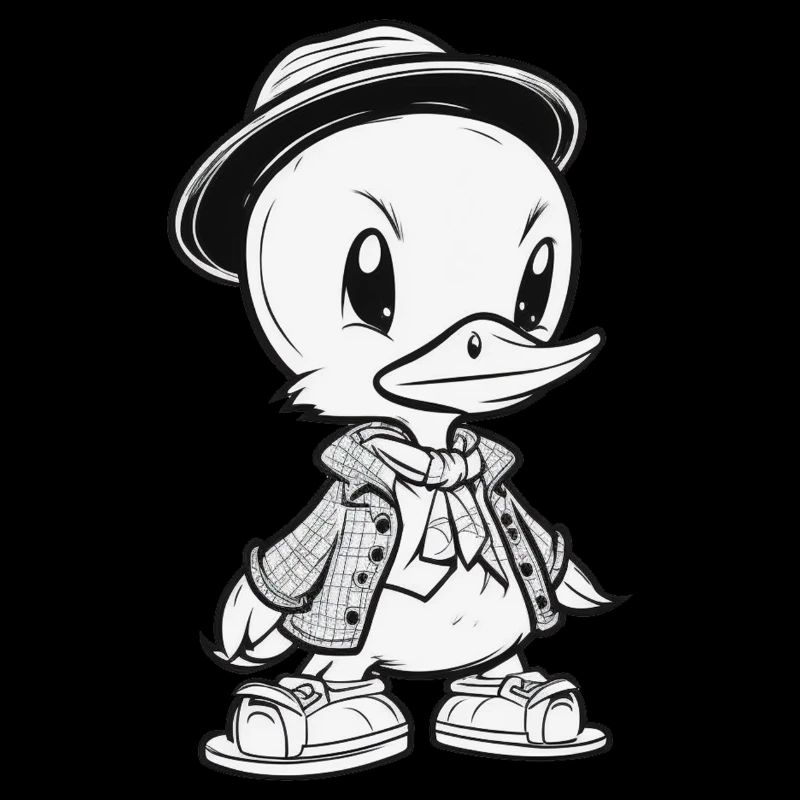 Dapper Duck - Stylish and Classy