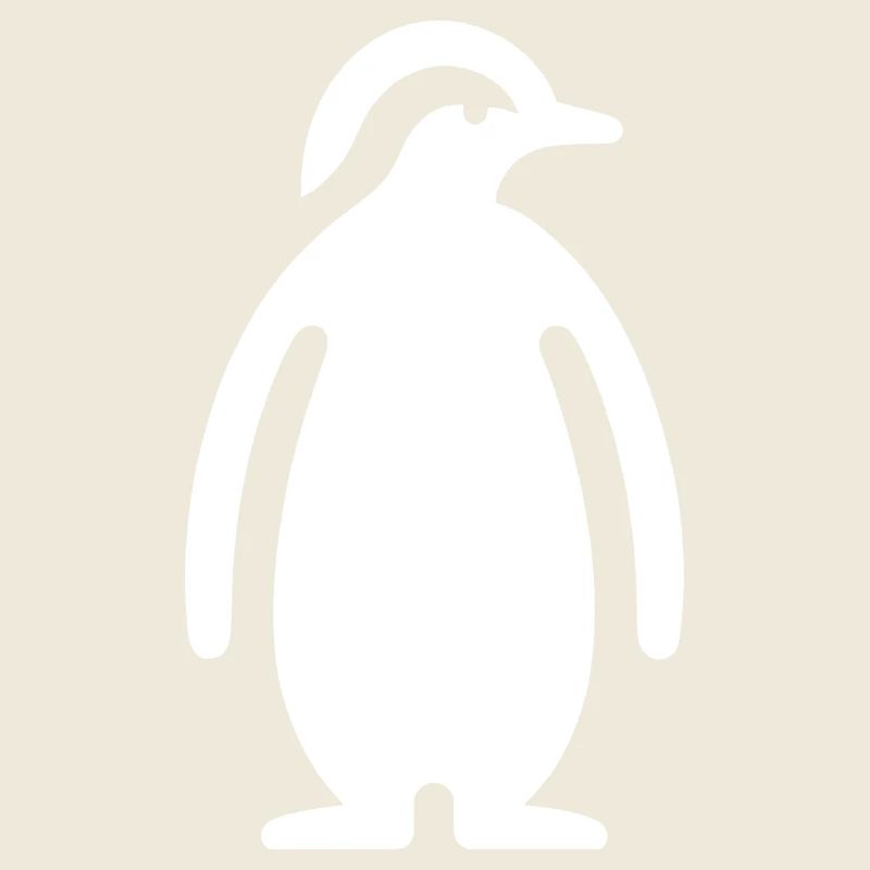 Pinguin Silhouette Elegantes Design