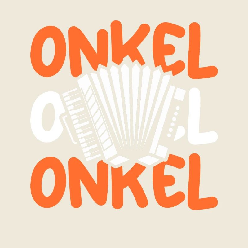 Akkordeonspieler Onkel Akkordeon