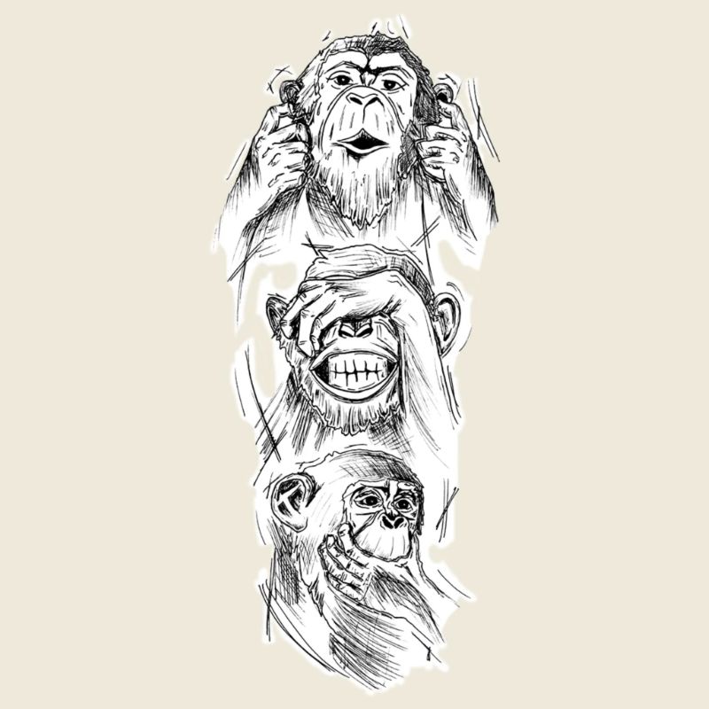 Three Monkeys