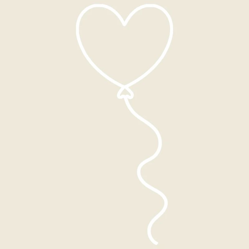 white heart white gift valentine's day