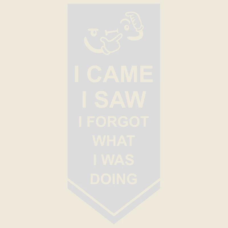 I came saw forget