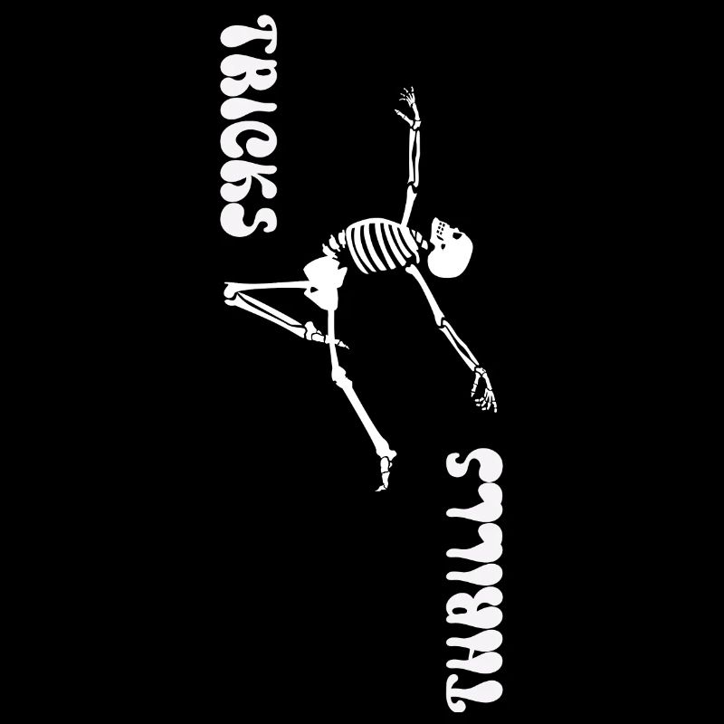 TRICKS OR THRILLS, HALLOWEEN SKELETON DANCE