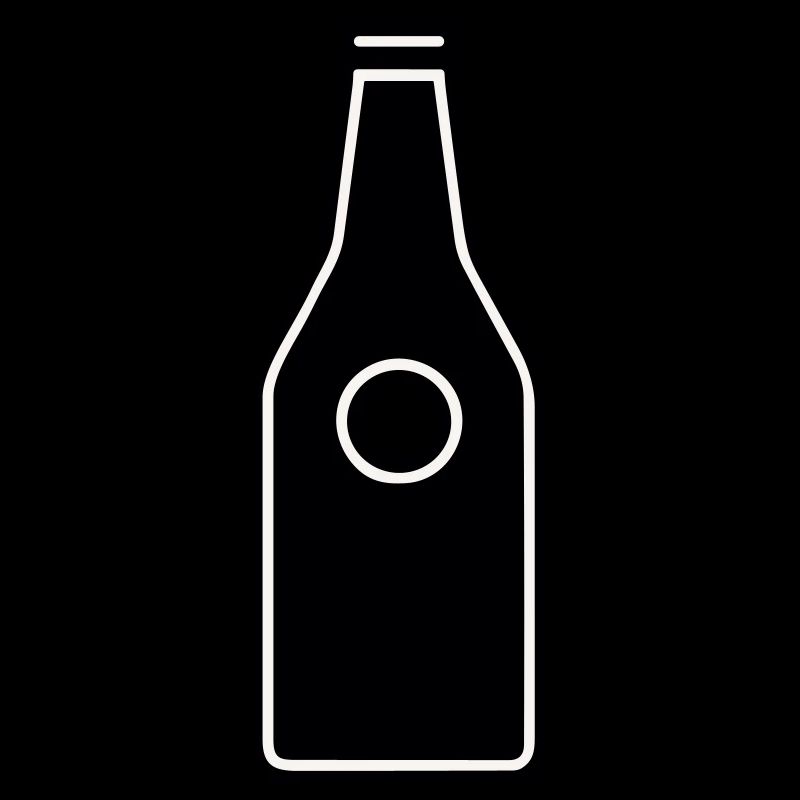 pictogramme simple d’une bouteille