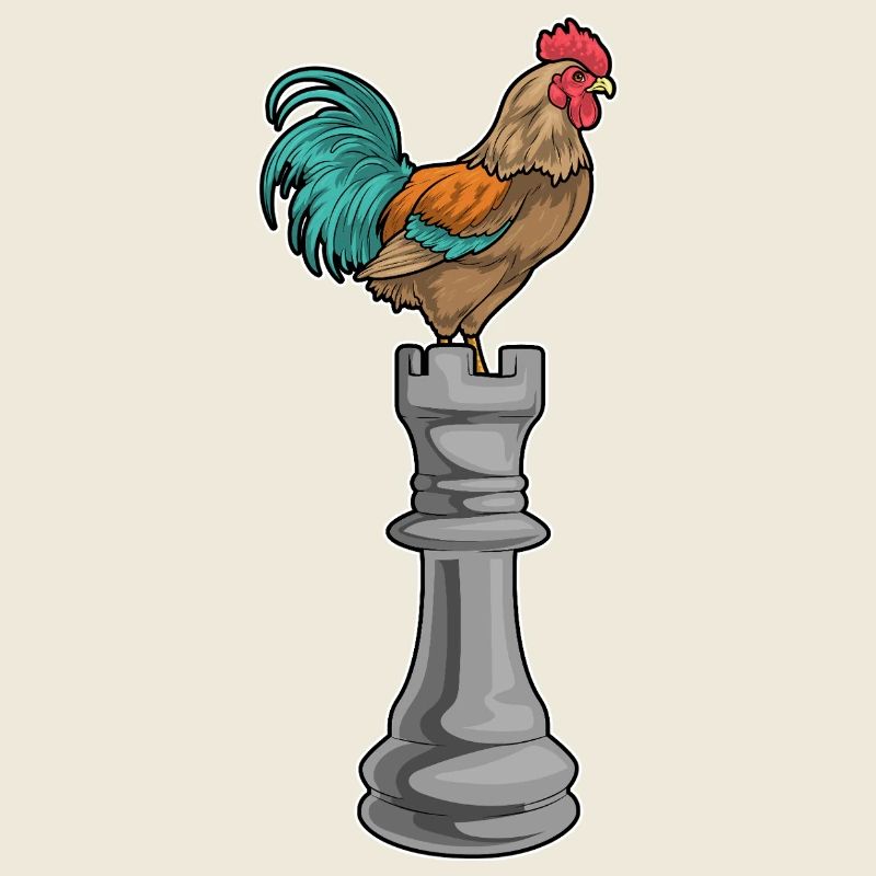 Coq Pièces d’échecs Tour Échecs