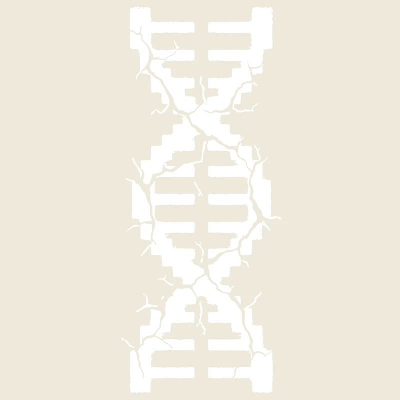 Zerstörte DNA Helix Mutation