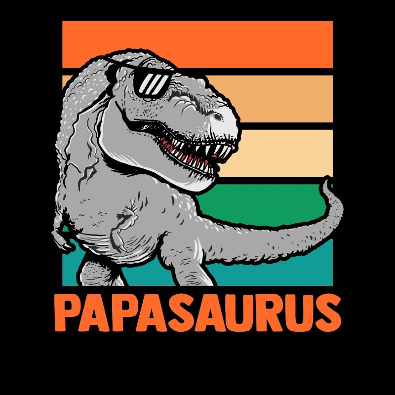 Papa Père Dino Dinosaure Papasaurus