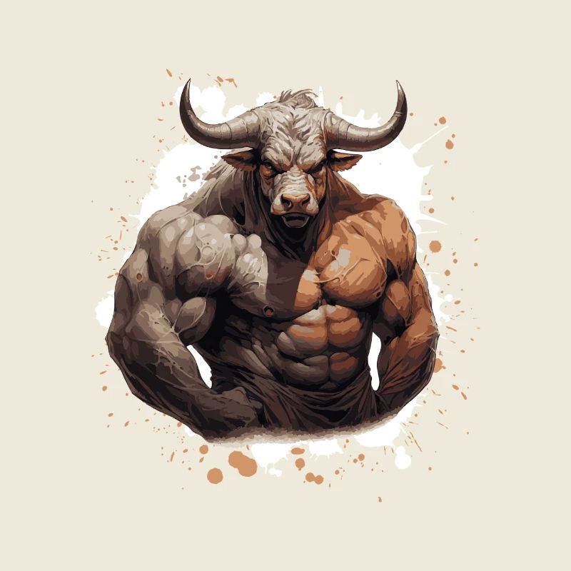 Stier Bulle Muskeln
